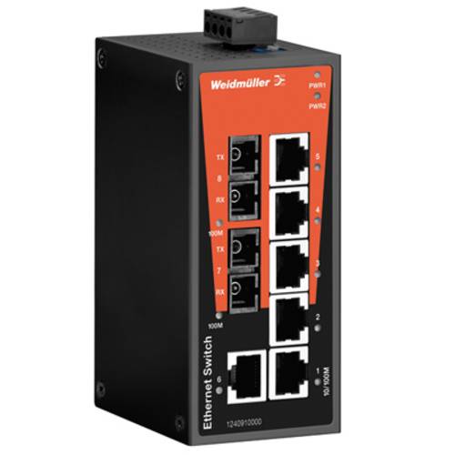 Weidmüller IE-SW-BL08-6TX-2SC Industrial Ethernet Switch von Weidmüller