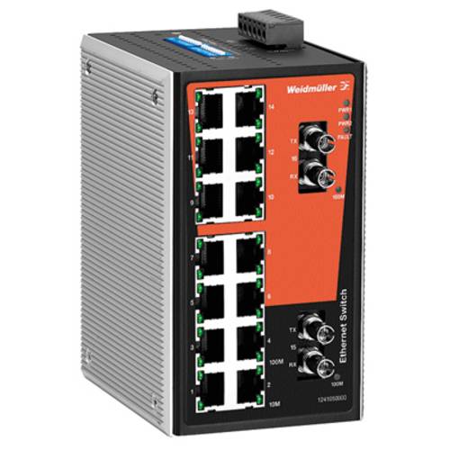 Weidmüller IE-SW-VL16T-14TX-2ST Industrial Ethernet Switch von Weidmüller