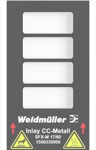 Weidmüller INLAY SFX-M 17/60 1500330000 1St. von Weidmüller