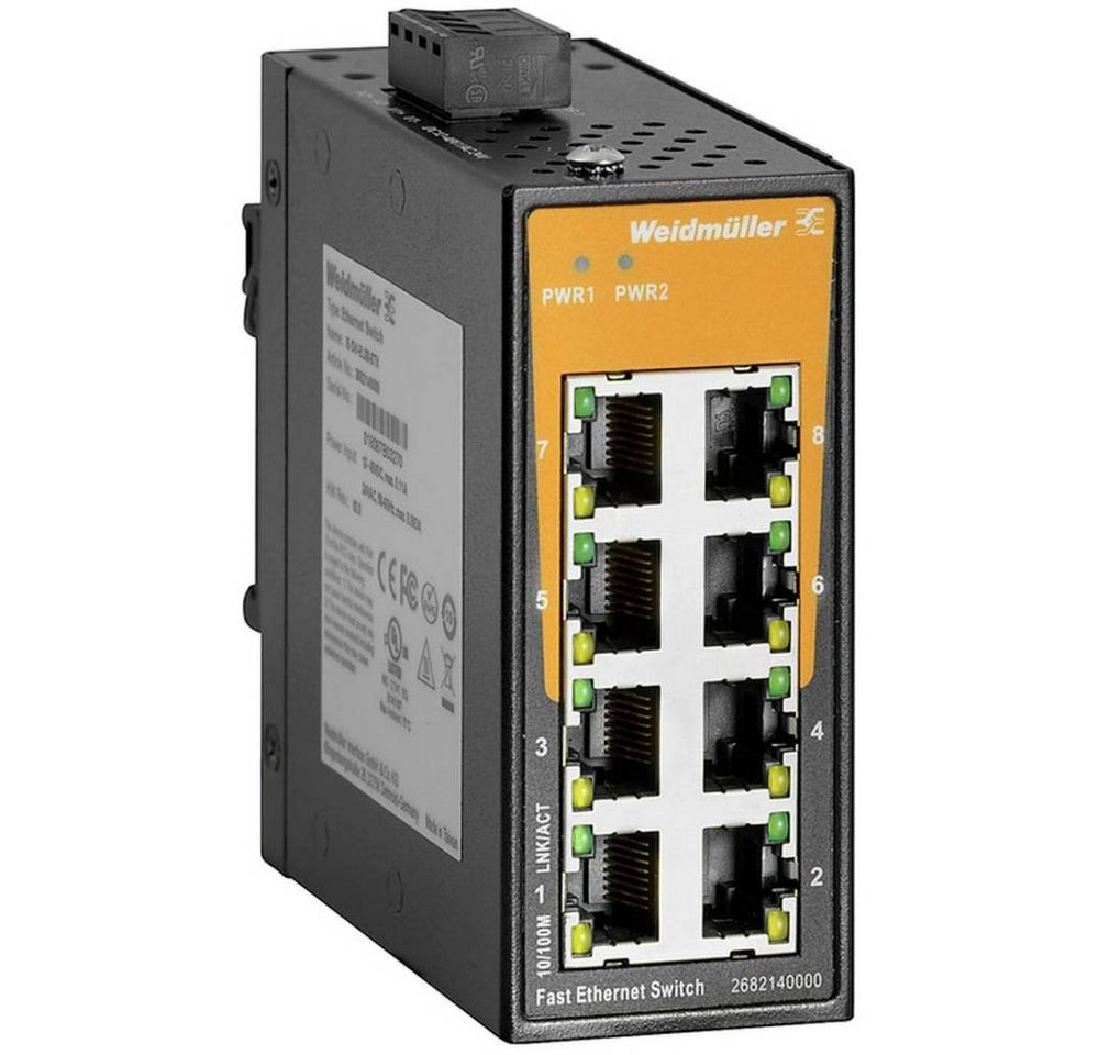 Weidmüller Industrial Ethernet Switch Netzwerk-Switch von Weidmüller