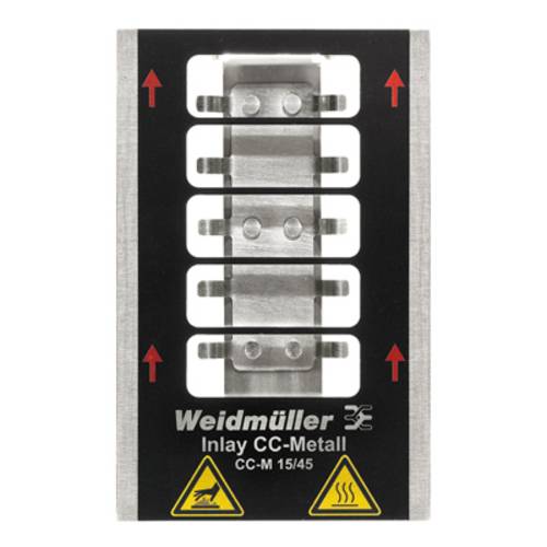 Weidmüller Inlay für Printjet Pro INLAY CC-M 15/45 1341090000 1St. von Weidmüller