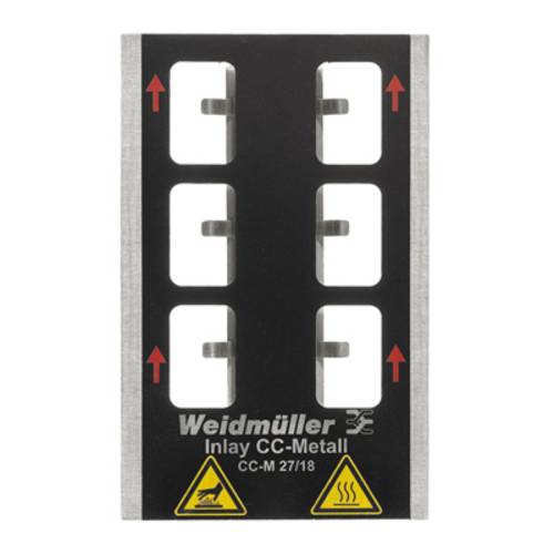 Weidmüller Inlay für Printjet Pro INLAY CC-M 27/18 1341040000 1St. von Weidmüller