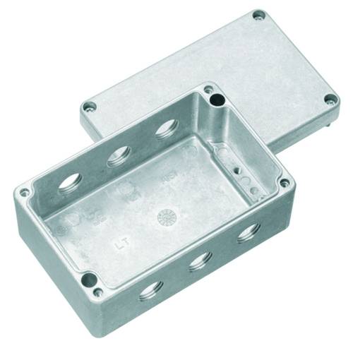 Weidmüller KLIPPON K21 3M16AB CSS Installations-Gehäuse Aluminium Natur 1St. von Weidmüller