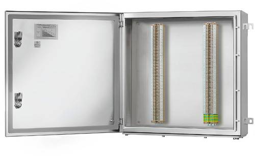 Weidmüller KTB QL 484820 Exe Installations-Gehäuse 11 x 480 x 480 x 200 Edelstahl Silber 1St. von Weidmüller