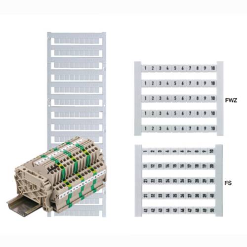 Weidmüller Klemmenmarkierer DEK 6,5 FS 101-150 0468260101 Weiß 500St. von Weidmüller