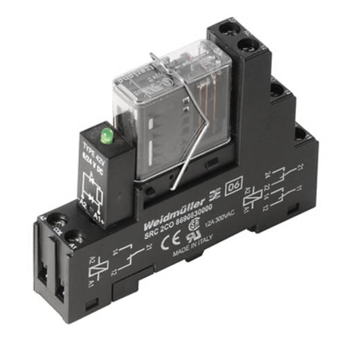 Weidmüller RCIKITP 24VDC 2CO LD/PB MC Relaisbaustein Nennspannung: 24 V/DC Schaltstrom (max.): 8A 2 von Weidmüller