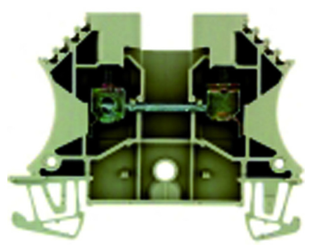 Weidmüller Reihenklemme WDU 70N/35 von Weidmüller