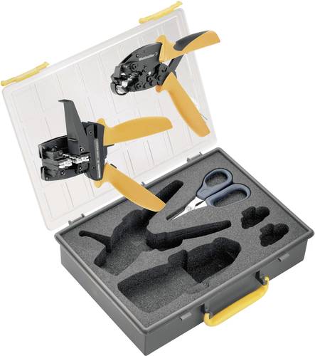 Weidmüller TOOL SET IE-POF 1208930000 Crimpzange Polymere optische Fasern (POF) Inkl. Abisolierwerk von Weidmüller