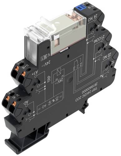 Weidmüller TRP 24VDC 2CO Koppelrelais 24 V/DC 8A 2 Wechsler 10St. Weidmüller TRP 24VDC 2CO Koppelrelais 24 V/DC 8A 2 Wechsler 10St. von Weidmüller