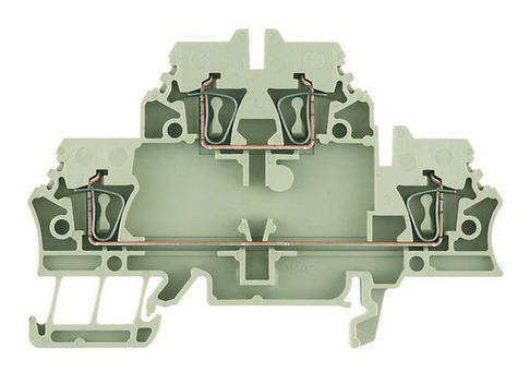 Weidmüller ZDK 2.5 Doppelklemme Weidmüller ZDK 2.5 Doppelklemme von Weidmüller