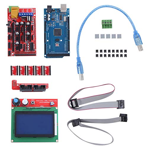 3D-Drucker-Kit, langlebiger 3D-Drucker-Controller sicherer für Mega 2560 Board für Reprap von Weikeya