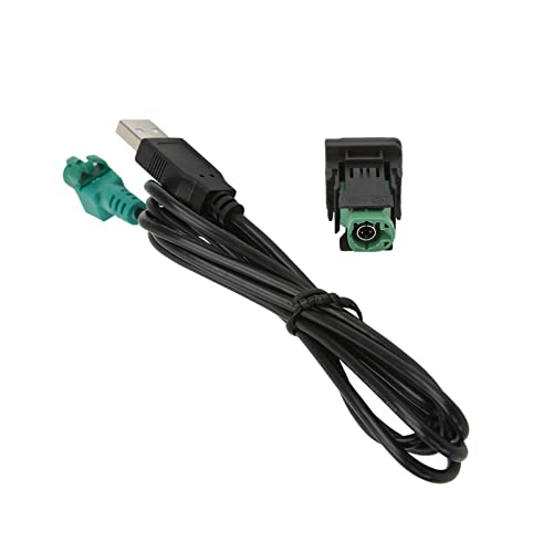 Autoradio-USB-Kabeladapter, Autoradio-USB-Schalttafel, Beschädigung, Gute Übertragung für den Musikgenuss für Fahrzeuge von Weikeya