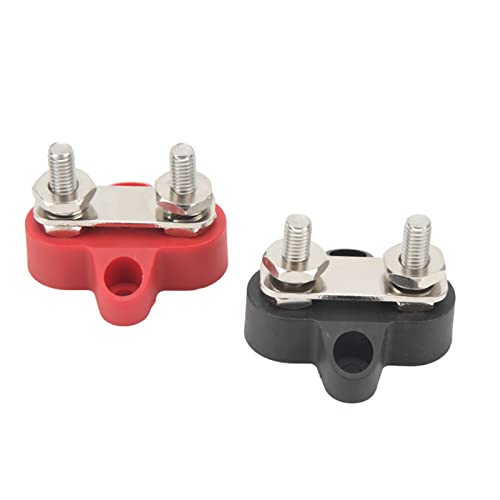 Batterie Anschlussblock , universell 48 V 80 A M6 Gewinde 2 Bolzen 2 St¨¹ck rostfreier Stromverteilungs Klemmenblock Boote Wohnmobile Batterie Anschlussblock , universell 48 V 80 A M6 Gewinde 2 Bolzen 2 St¨¹ck rostfreier Stromverteilungs Klemmenblock Boote Wohnmobile von Weikeya