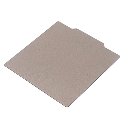 Federstahl-Druckplatte, 220 X 220 Mm, Magnetische Flexplatte, Hocheffizient, Hitzebeständig, Weiche Magnet-Gummibasis für 3D-Druckergehäuse von Weikeya