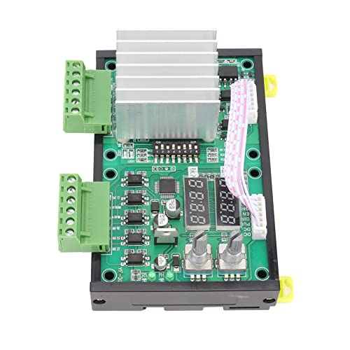 Schrittmotor-Steuerplatine, stabiles PCB-Steuertreiberpanel, feine Verarbeitung, langlebig, grün, DC 10-30 V, universell für die Industrie von Weikeya