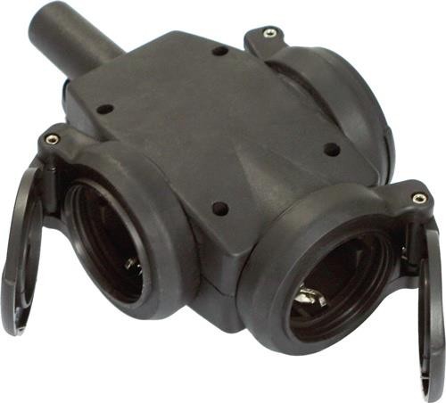 WeingÄrtner Schutzkontaktkupplung 10-/16 A 230 V schwarz IP44 VG 00304 WeingÄrtner Schutzkontaktkupplung 10-/16 A 230 V schwarz IP44 VG 00304 von WeingÄrtner