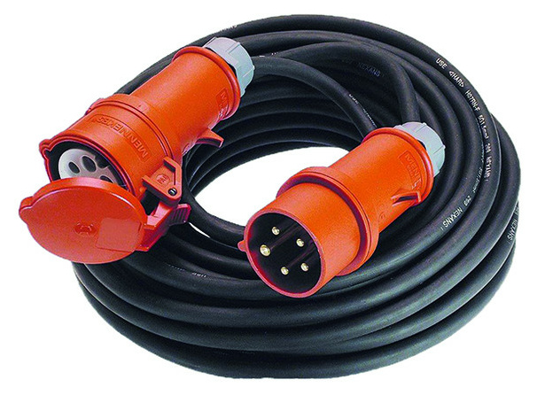 PCV 6010 CEE-Verl 10m H07RN-F5G6 32A 5-p von Weingärtner Kabel GmbH