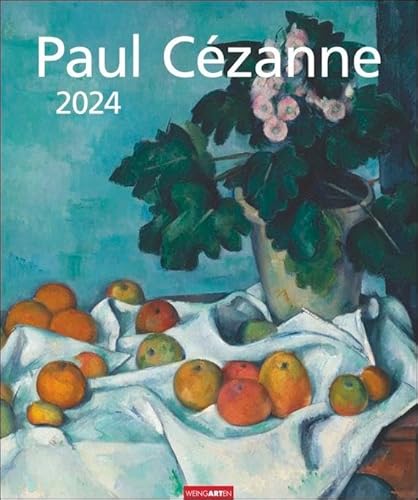 Paul Cézanne Kalender 2024. Kunstvoller Wandkalender mit wunderbaren Gemälden des Impressionismus. Großer Kunst-Kalender 2024 im Hochformat. 46x55 cm von Harenberg u.Weingarten