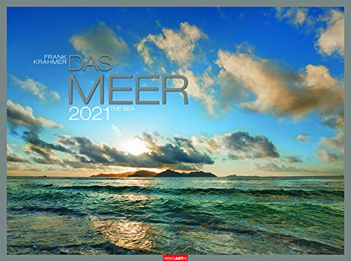 Das Meer - Kalender 2021 - Weingarten-Verlag - Wandkalender mit edlem Silberdruck - 77,8 cm x 57,8 cm von Weingarten