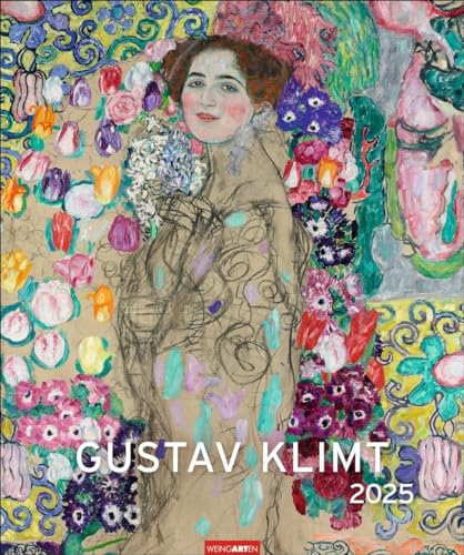 Gustav Klimt Edition Kalender 2025: Hochwertiger Wandkalender mit den detailreichen und eleganten Gemälden des Wiener Jugendstils. Großer Kunst-Kalender 2025. 46 x 55 cm. (Kunst Edition Weingarten) von Weingarten