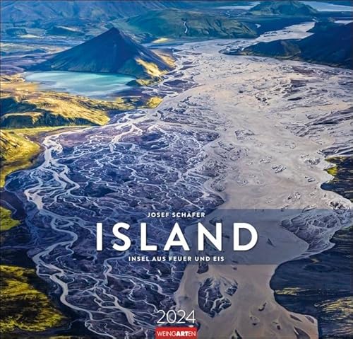 Island - Insel aus Feuer und Eis - Kalender 2024 - Weingarten-Verlag - Fotokalender - Wandkalender mit fantastischen Landschaftsfotos - 48 cm x 46 cm von Weingarten