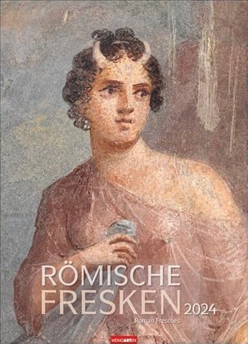 Römische Fresken - Kalender 2024 - Weingarten-Verlag - Fotokalender - Wandkalender mit schönsten Wandmalereien römischer Villen - 49 cm x 68 cm von Weingarten