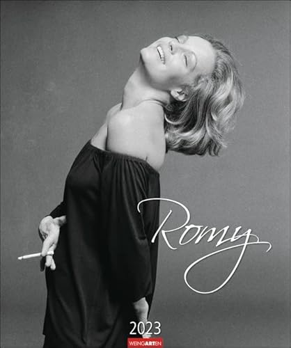 Romy - Kalender 2023 - Weingarten-Verlag - Wandkalender mit zauberhaften Fotos der beliebten Schauspielerin - 46 cm x 55 cm, schwarz-weiß von Weingarten