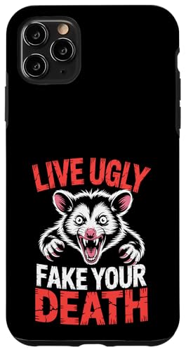 Feral Design Opossum Live Ugly Fake Your Death Opossum Hülle für iPhone 11 Pro Max Feral Design Opossum Live Ugly Fake Your Death Opossum Hülle für iPhone 11 Pro Max von Weird Possum Designs