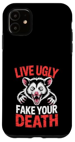 Feral Design Opossum Live Ugly Fake Your Death Opossum Hülle für iPhone 11 Feral Design Opossum Live Ugly Fake Your Death Opossum Hülle für iPhone 11 von Weird Possum Designs