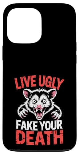 Feral Design Opossum Live Ugly Fake Your Death Opossum Hülle für iPhone 13 Pro Max Feral Design Opossum Live Ugly Fake Your Death Opossum Hülle für iPhone 13 Pro Max von Weird Possum Designs