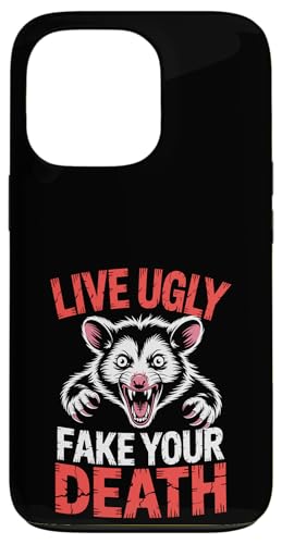 Feral Design Opossum Live Ugly Fake Your Death Opossum Hülle für iPhone 13 Pro Feral Design Opossum Live Ugly Fake Your Death Opossum Hülle für iPhone 13 Pro von Weird Possum Designs