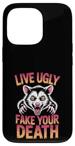 Feral Design Opossum Live Ugly Fake Your Death Opossum Hülle für iPhone 13 Pro Feral Design Opossum Live Ugly Fake Your Death Opossum Hülle für iPhone 13 Pro von Weird Possum Designs