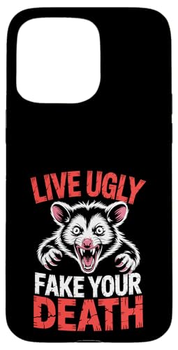 Feral Design Opossum Live Ugly Fake Your Death Opossum Hülle für iPhone 15 Pro Max Feral Design Opossum Live Ugly Fake Your Death Opossum Hülle für iPhone 15 Pro Max von Weird Possum Designs