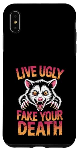 Feral Design Opossum Live Ugly Fake Your Death Opossum Hülle für iPhone XS Max Feral Design Opossum Live Ugly Fake Your Death Opossum Hülle für iPhone XS Max von Weird Possum Designs