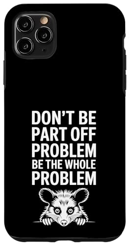 Feral Design Opossum Opossum Hülle für iPhone 11 Pro Max Feral Design Opossum Opossum Hülle für iPhone 11 Pro Max von Weird Possum Designs