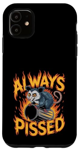 Feral Design Opossum Opossum Hülle für iPhone 11 von Weird Possum Designs