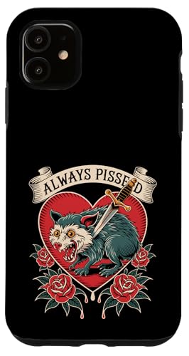 Feral Design Opossum Opossum Hülle für iPhone 11 Feral Design Opossum Opossum Hülle für iPhone 11 von Weird Possum Designs