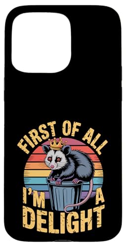 Feral Design Opossum Opossum Hülle für iPhone 15 Pro Max Feral Design Opossum Opossum Hülle für iPhone 15 Pro Max von Weird Possum Designs