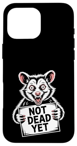 Feral Design Opossum Opossum Hülle für iPhone 16 Pro Max Feral Design Opossum Opossum Hülle für iPhone 16 Pro Max von Weird Possum Designs