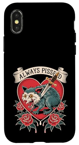 Feral Design Opossum Opossum Hülle für iPhone X/XS Feral Design Opossum Opossum Hülle für iPhone X/XS von Weird Possum Designs