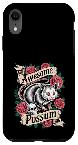 Feral Design Opossum Opossum Hülle für iPhone XR Feral Design Opossum Opossum Hülle für iPhone XR von Weird Possum Designs