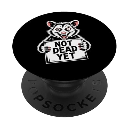 Feral Design Opossum Opossum PopSockets Klebender PopGrip Feral Design Opossum Opossum PopSockets Klebender PopGrip von Weird Possum Designs