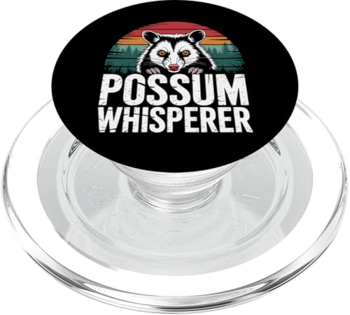 Feral Design Opossum Opossum PopSockets PopGrip für MagSafe von Weird Possum Designs