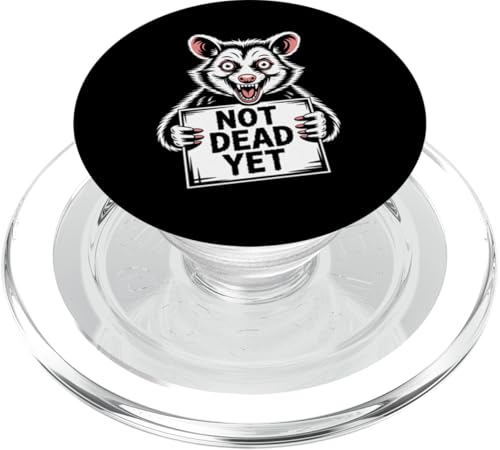 Feral Design Opossum Opossum PopSockets PopGrip für MagSafe von Weird Possum Designs