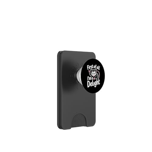 Feral Design Opossum Opossum PopSockets PopWallet für MagSafe Feral Design Opossum Opossum PopSockets PopWallet für MagSafe von Weird Possum Designs