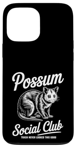 Feral Design Opossum Opossum Social Club Hülle für iPhone 13 Pro Max Feral Design Opossum Opossum Social Club Hülle für iPhone 13 Pro Max von Weird Possum Designs