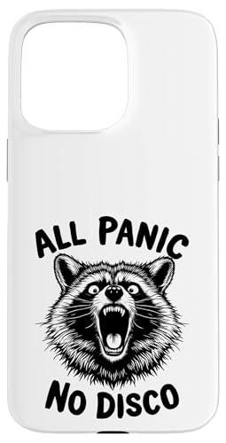 Feral All Panic No Disco Waschbär Waschbär Hülle für iPhone 15 Pro Max Feral All Panic No Disco Waschbär Waschbär Hülle für iPhone 15 Pro Max von Weird Raccoon Designs