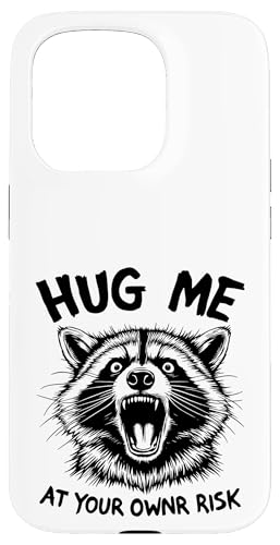 Feral Hug Me Waschbär Hülle für iPhone 15 Pro Feral Hug Me Waschbär Hülle für iPhone 15 Pro von Weird Raccoon Designs
