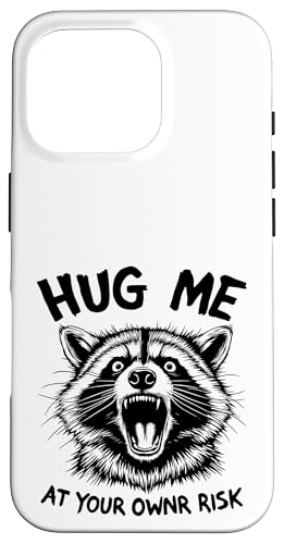 Feral Hug Me Waschbär Hülle für iPhone 16 Pro Feral Hug Me Waschbär Hülle für iPhone 16 Pro von Weird Raccoon Designs
