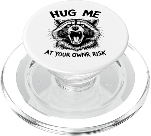 Feral Hug Me Waschbär PopSockets PopGrip für MagSafe Feral Hug Me Waschbär PopSockets PopGrip für MagSafe von Weird Raccoon Designs